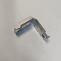 Tengshuo 6063-T5 Support d'angle monobloc en aluminium moulé sous pression, moderne, durable et robuste, à 90 degrés, avec vis, pour cadre de fenêtre, de porte et de maison