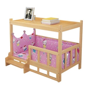 Lit pour animaux de compagnie Echo XXL de luxe, motif uni, style moderne, meuble de chevet multifonction en bois pour chat et chien - Product Image 1