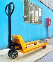 Transpaletas Manuales y Carretillas Elevadoras de Modelo Básico Vietnam MLS con Ruedas de Nylon, Capacidad de 1.5T-5T, para Uso en Interiores