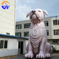 Modèle de chien gonflable personnalisé en tissu Oxford, thème animal, pour publicité extérieure en centre commercial, accessoires décoratifs pour activités