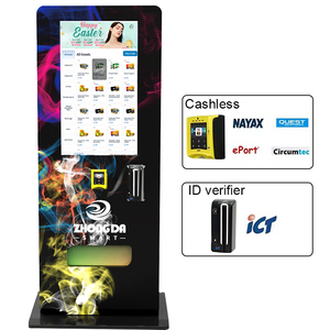 24 giờ wifi tùy chỉnh xác minh tuổi thuốc lá Máy bán hàng tự động 32-inch màn hình cảm ứng SDK kích hoạt nhiều tùy chọn thanh toán - Product Image 3