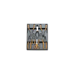 BETA - 024000405 Bandeja termoformada dura con alicates, cortadores de alambre y tijeras (vacía)-TALLERES EAN 8014230078014 ROLLING - Product Image 1