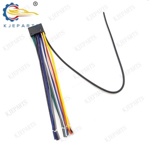 Faisceau de câbles automatique pour <span class=keywords><strong>autoradio</strong></span> 16 broches compatible avec l'adaptateur de tableau de bord Kenwoods <span class=keywords><strong>CD</strong></span> DVD Navigation - Product Image 3