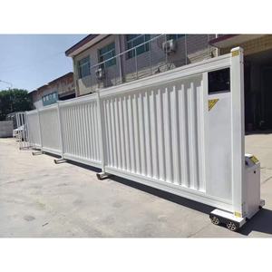 <span class=keywords><strong>Portail</strong></span> Coulissant Sectionnel Électrique Automatique Résidentiel et Industriel, Conception Anti-Vol et de Sécurité, Design Moderne, Finition Poudrée, pour Villa, École, Parc - Product Image 4