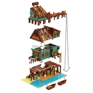 Vente chaude UrGe 30102 2745 pièces quai du capitaine blocs de construction jouet Architecture Mini modèle pour adultes et enfants - Product Image 2