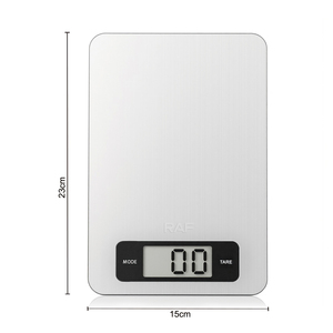 Báscula de Cocina Digital para hornear de acero inoxidable ligero portátil de 5KG y 11LB - Product Image 4