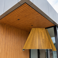 Plafond suspendu en bande d'aluminium sans soudure, écologique, sur mesure, en alliage d'aluminium, pour hôtel, salle de sport, usage extérieur