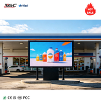 Affichage numérique LED extérieur étanche P5, Mur vidéo LED modulaire couleur pour les places de circulation rapide, Publicité dans les complexes commerciaux
