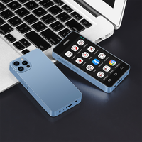 Teléfono Inteligente Mini Compacto Android 8.1 de 3 Pulgadas con 3G WCDMA, Quad Core, 90Hz, 2+16G, Doble SIM, Melrose S9Pro para Estudiantes
