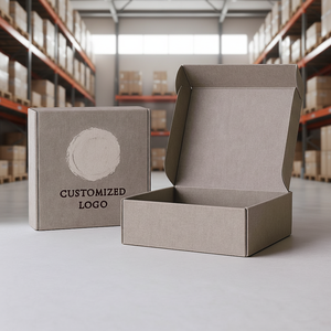 กล่องกระดาษลูกฟูกสำหรับบรรจุภัณฑ์เครื่องครัวขายส่ง กล่องไปรษณีย์กระดาษแบบกำหนดเอง กล่องไปรษณีย์กระดาษแบบใช้ซ้ำได้ กล่องไปรษณีย์กระดาษแบบด่วน - Product Image 1