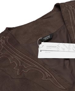 <span class=keywords><strong>Gilet</strong></span> de <span class=keywords><strong>costume</strong></span> pour <span class=keywords><strong>homme</strong></span> en polyester/coton, col en V, simple boutonnage, style western décontracté, coupe ajustée, uni, fabriqué en Chine - Product Image 5