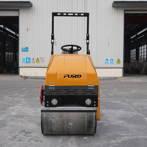 <span class=keywords><strong>Rouleau</strong></span> vibratoire à double tambour FURD de 1 tonne avec moteur diesel, haute efficacité et utilisation facile - Product Image 2