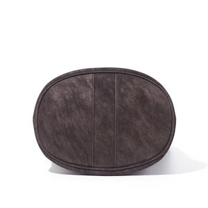 กระเป๋าถือทรงถังหนังแท้สำหรับผู้หญิง รุ่นใหม่ปี 2026 สไตล์เรโทร เรียบง่าย หนังนิ่ม จุของได้เยอะ - Product Image 6