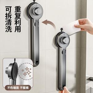 Tendedero de ropa plegable para montar en la pared con ventosa, diseño de doble barra para uso en balcones, ventanas e interiores. - Product Image 4