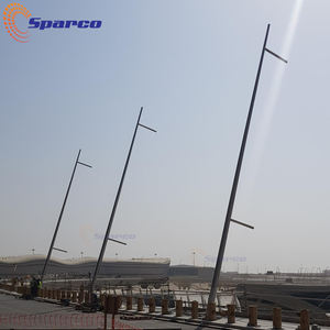 Sparco высокая прочность золото, выполненное из нержавеющей стали, легированной титаном, 304 /316 флагшток 20 футов - Product Image 4