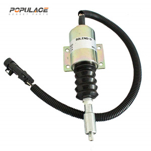 Vanne solénoïde Kaiyue 1813868C1 12V pour arrêt du carburant pour moteur Cummins à gaz - Product Image 3