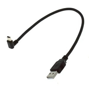 Câble de données USB 2.0 mâle vers Mini USB <span class=keywords><strong>B</strong></span> Type 5 broches, coudé à 90 degrés (<span class=keywords><strong>haut</strong></span>, <span class=keywords><strong>bas</strong></span>, <span class=keywords><strong>gauche</strong></span>, <span class=keywords><strong>droite</strong></span>), 0,25 m/0,5 m - Product Image 6
