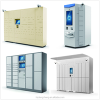 Armoire à colis intelligente en acier, boîte à lunch personnalisée de qualité supérieure casier d'extérieur