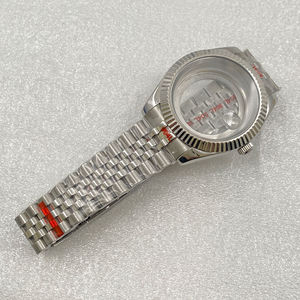 40mm stainless steel vibrating <b>case</b> and strap kit, with sapphire glass - Product Image 1