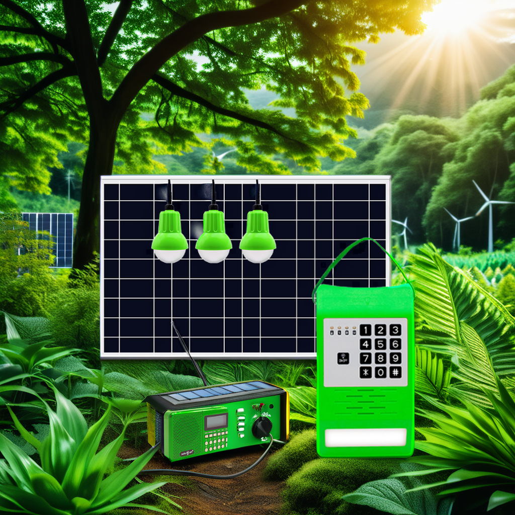 Mini Mobile Solar Generator Solar Backup Power Station · image 2