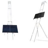 Élévateur à échelle électrique en acier de 25m Nouveau palan de construction pour usage domestique Élévateur de panneau photovoltaïque à câble métallique 220v