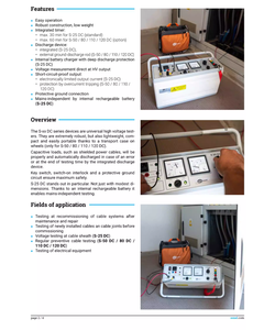Testeur d'isolation professionnel SONEL S-80 220V, import original, garantie 1 an, équipement de travail pour la Pologne - Product Image 4