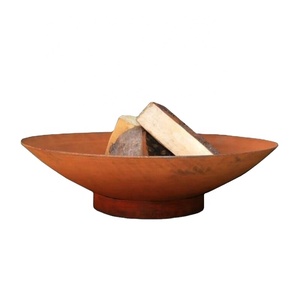 <span class=keywords><strong>Brasero</strong></span> ovale en acier à combustion de bois, économique, pour patio et jardin, directement de l'usine - Product Image 5