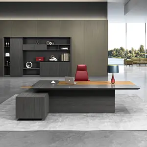 High Class Modern Design MDF Boss General Manager Commercial Office Furniture Desk