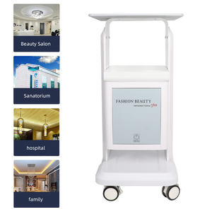 2023 प्रीमियम एब्स अन्य ब्यूटी सैलून फर्नीचर के फर्नीचर मजबूत असर वाले बल शोर-रहित ट्रान्डल सफेद ग्रे ब्लू ट्रॉली - Product Image 1