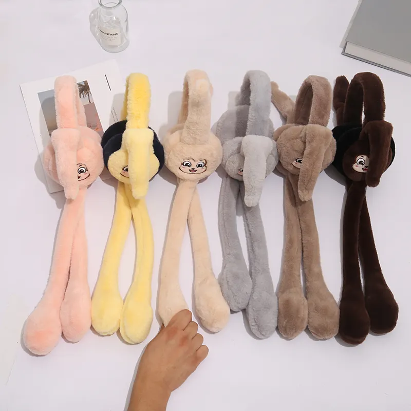 Oem Mùa Đông Phim Hoạt Hình Ấm Sang Trọng Dày Tai Bảo Vệ Ấm Tai Bìa Sang Trọng Fluffy Earmuff Cho Trẻ Em