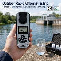 Analyseur de chlore combiné total résiduel portable VX-3CL pour la surveillance de l'eau potable et des eaux usées