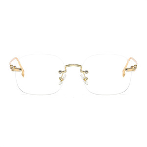 Gafas Ovaladas Sin Montura Sexys de Alta Gama Personalizadas, Gafas Unisex de Alta Calidad con Protección Contra la Luz Azul, Modelo <span class=keywords><strong>P</strong></span> <span class=keywords><strong>a</strong></span> <span class=keywords><strong>l</strong></span> <span class=keywords><strong>S</strong></span> H E O 6007 - Product Image 5