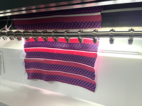 Prix d'usine, machine à tricoter à col entièrement automatique à 2 systèmes, jacquard, 12/14/16g, pour col de polo, t-shirt