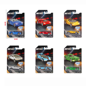 Super Oferta: Carro em Miniatura 1:64 com Rodas Livres, Modelo de Carro de Corrida em Metal Fundido, Brinquedos Promocionais para Crianças, Atacado - Product Image 1
