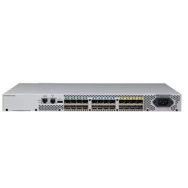 HPE SN3600B 32Gb 24/8 8-port 16Gb Short Wave SFP+ Fibre Channel Switch - Switch - 24 Ports - Managed - Rack-mountable