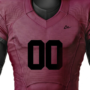 American Football Uniform With Team Name & Number Comfortable and Breathable American Football Uniform - Product Image 4