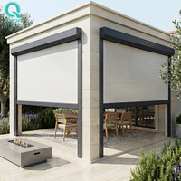 Stores enrouleurs pare-vent QINGYING pour porches et terrasses