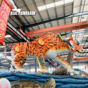 Modèle Smilodon Animatronic <span class=keywords><strong>de</strong></span> <span class=keywords><strong>l</strong></span>'<span class=keywords><strong>âge</strong></span> <span class=keywords><strong>de</strong></span> <span class=keywords><strong>glace</strong></span> d'animal <span class=keywords><strong>de</strong></span> simulation grandeur nature modèle personnalisé - Product Image 1