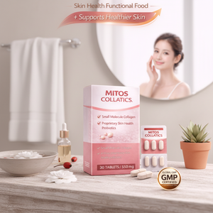 Mitos Flex, Tabletas de Colágeno de Moléculas Pequeñas para la Salud de la Piel con Probióticos, Suplemento de Belleza, OEM, ODM - Product Image 3
