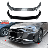 Nouvelles pièces extérieures OEM Forgex Speed 8Y – Lame avant / Spoiler avant pour A3 8Y Facelift Sline 2025+