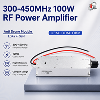 Modul Pengacak Sinyal Penguat Daya RF GaN 100W 300-450MHz untuk Sistem Anti-UAV
