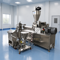 Automatische hoogcapaciteits extruder met dubbele schroef, van roestvrij staal, voor PET, gemaakt in China