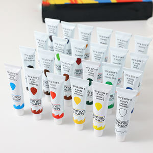 Set de <span class=keywords><strong>peinture</strong></span> en acrylique, avec 3 pinceaux pour Art, 1 Palette, toile et Palette de couteau, pour les enfants et les adultes, livraison gratuite - Product Image 2