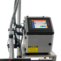 CIJ Printer Inkjet karakter mikro terus menerus, kelas industri 600dpi garis perakitan Data warna Protein fleksibel