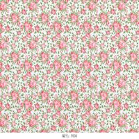 Autocollant de feuille de film de transfert d'eau de film de trempage d'hydro de motif de fleur de prix bas pour des tasses
