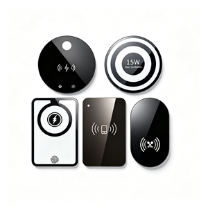 Panneau tactile en verre personnalisé OEM pour appareil audio, contrôle du volume des basses M TWS, chargement USB, impression sérigraphiée pour PC et PET - Product Image 2