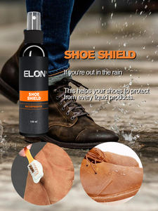 Kit de limpieza de <span class=keywords><strong>zapatos</strong></span> de 150ml al por mayor de fábrica, limpiador de zapatillas con cepillo de gamuza, spray impermeable de 120ml y spray desodorante de 120ml - Product Image 6