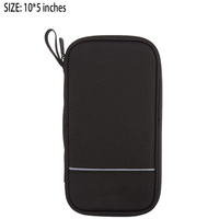 OEM Passeport organisateur portefeuille RFID étui Passeport et porte-billet sac Passeport voyage portefeuille Compact voyage document pochette sac