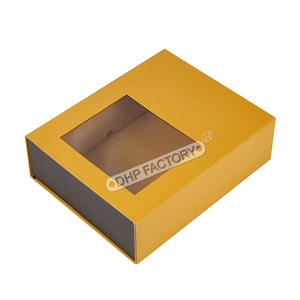 Caja de Regalo de Cartón con Ventana de PVC y Cierre Magnético para Sudaderas de Lujo, Atractiva y de Alta Calidad - Product Image 6