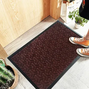 China fornecedor graceline marca impermeável polipropileno borracha chão porta tapete para interior ao ar livre